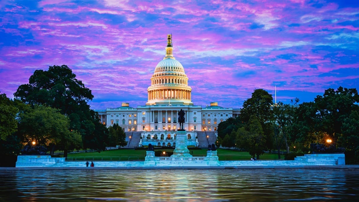 The United States Capitol building Command Network Dominance with Optical LAN in Defense and Civilian Federal Government Markets