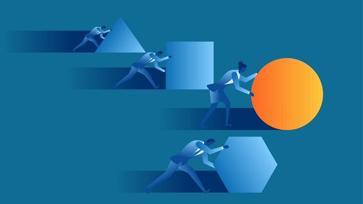 Business women concept illustration about smart work versus han Tellabs Optical LAN is a better way to build and operate networks